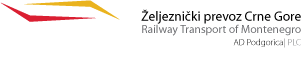 Željeznički prevoz Crne Gore logo